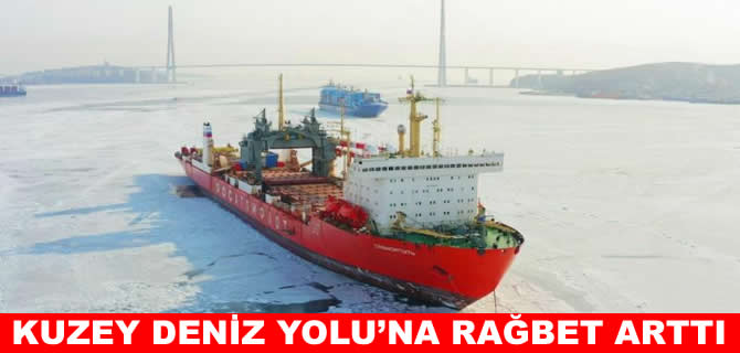 Kuzey Deniz Yolu'nda taşımacılık 5 ayda yüzde 13 arttı