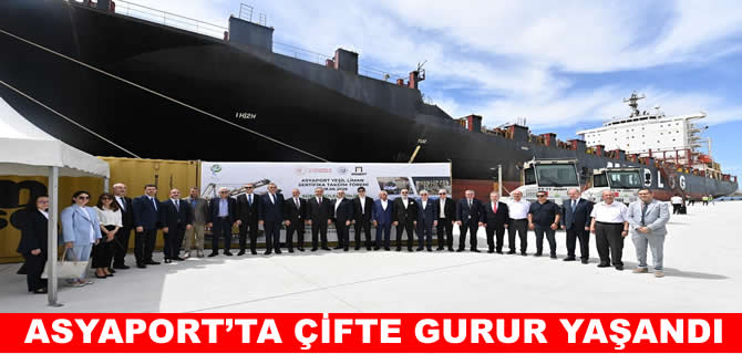 Asyaport  Türkiye’nin ilk Yeşil Liman Sertifikası aldı, MED Antalya filoya katıldı