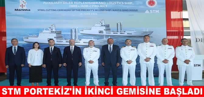 STM Portekiz için ikinci geminin inşasına başladı
