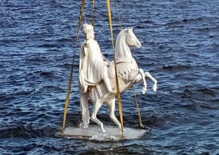 Fatih Sultan Mehmet artık Saros’un derinliklerinde