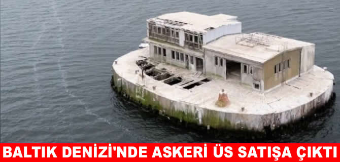 Baltık’ta kazıklar üzerine kurulu satılık askeri platform