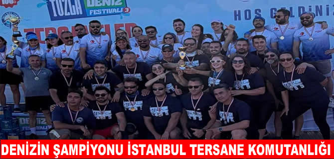 Tuzla’da denizin şampiyonları belli oldu