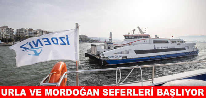 İzmir'den Urla ve Mordoğan'a gemi seferleri başlıyor