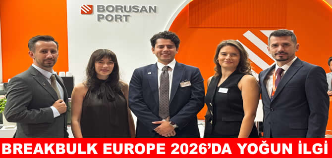 Borusan Port, Breakbulk Europe 2026 Fuarı’nda yoğun ilgi