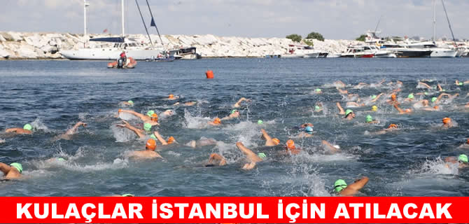 Kulaçlar, 'İstanbul’u Yüzüyorum’da atılacak