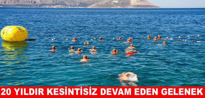 Meis ile Kaş arasında dostluk için kulaç attılar