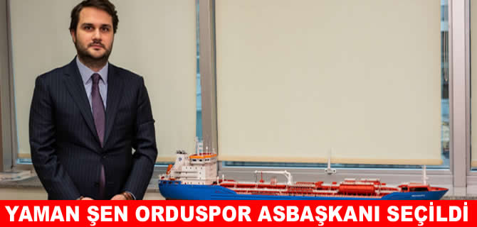Ordulu armatör Yaman Şen, Orduspor asbaşkanlığına seçildi