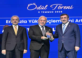Tosyalı İskenderun Limanı’na “Yük Elleçlemesini En Fazla Artıran Liman” ödülü