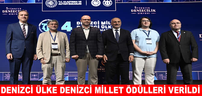 4. Denizci Ülke Denizci Millet Projesi ödülleri verildi
