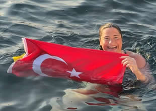 Milli sporcu Aysu Türkoğlu'ndan yeni rekor