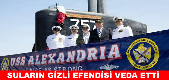 USS Alexandria, 35 yıllık hizmetin ardından emekli oldu!