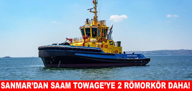 Sanmar’dan SAAM Towage’ye iki römorkör teslim etti