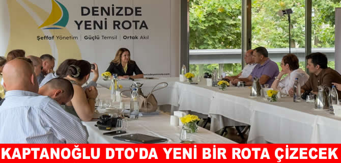 Şadan Kaptanoğlu DTO’da ‘Türk denizciliği için yeni bir rota’ çizecek
