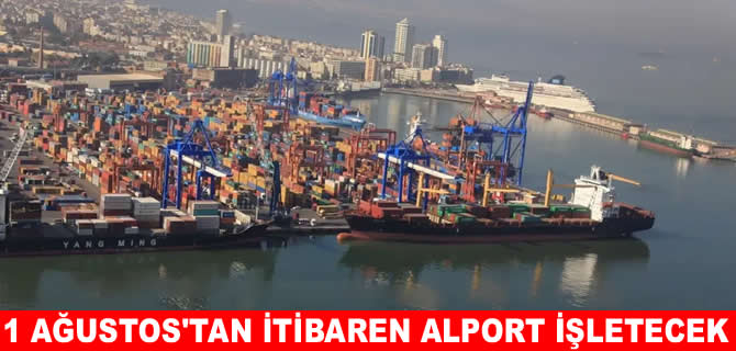 TVF Alsancak Limanı’nı 1 Ağustos’da Alport’a devrediyor