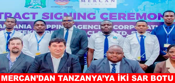 Mercan Yachting'den Tanzanya’ya iki SAR 32 Arama Kurtara Botu