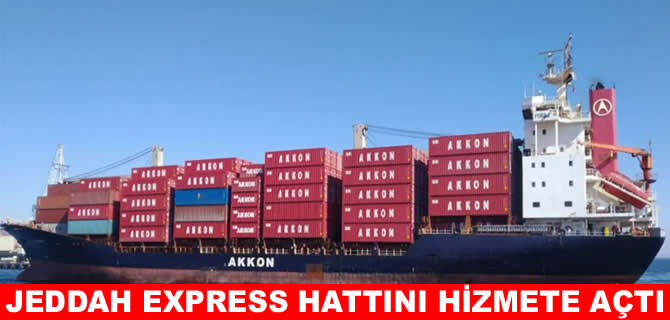 Akkon Lines JXS  hattını hizmete sundu