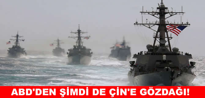 ABD hızlı müdahale gemilerini Çin'e karşı Pasifik'e konuşlandırdı