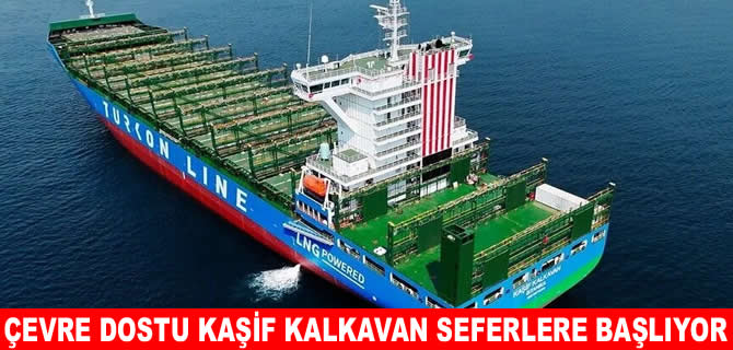 Turkon’un LNG’li gemisi Kaşif Kalkavan seferlere başlıyor