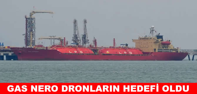 Drone saldırısına uğrayan GAS NERO Trabzon’da