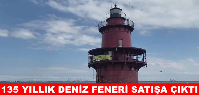Tarihi deniz feneri 995 bin dolara satılıyor