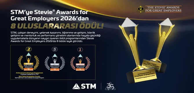 STM, saygın işveren ödül programından 8 ödülle döndü