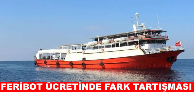 Tekirdağ Avşa feribotlarında kartlı ödemeye 100 TL fark