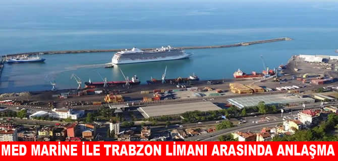 Med Marine ile Trabzon Limanı arasında römorkör anlaşması