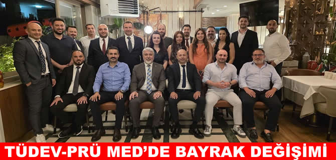 TÜDEV-PRÜ Mezunları Derneği’de bayrağı Tunahan Yıldırmaz devraldı