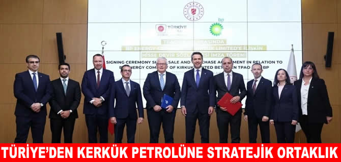 TPAO, BP'nin Kerkük merkezli şirketinin yüzde 15 hissesini satın aldı