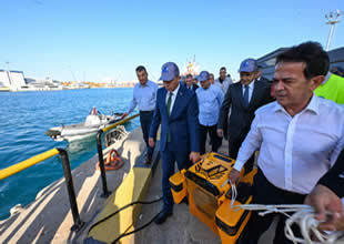 ASBAŞ’dan Antalya’ya yeni deniz süpürgesi