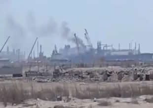 Dimyat’ta tanker yangınlarının arkasından kamikaze İHA çıktı!