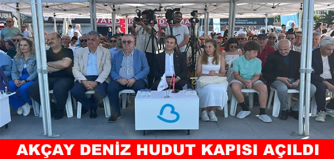 Balıkesir'de Akçay Deniz Hudut Kapısı açıldı