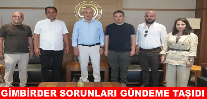 GİMBİRDER gemi inşa yan sanayinin sorunlarını tartıştı