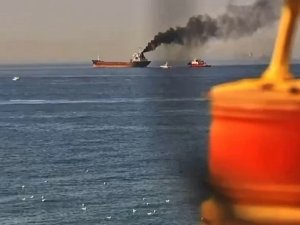 İstanbul: Gemide yangın çıktı!