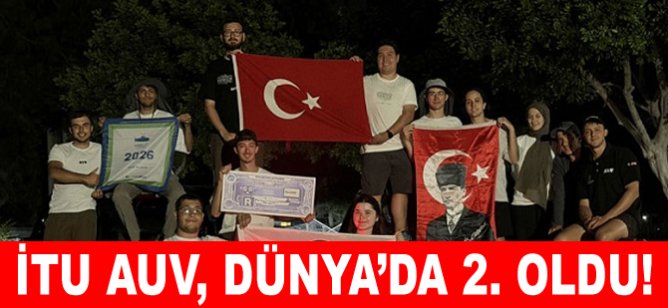 İTU AUV, Dünya’da 2. oldu!