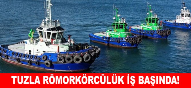 Tuzla Römorkörcülük iş başında!