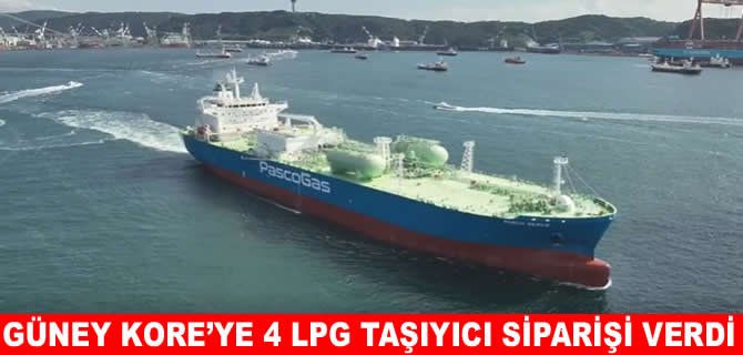 PascoGas’tan Güney Kore’ye 370 milyon dolarlık gemi siparişi