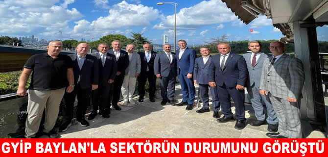 GYİD’den Denizcilik Genel Müdürü Ünal Baylan’a ziyaret