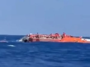 267 kişilik yolcu gemisi, Girne’de battı