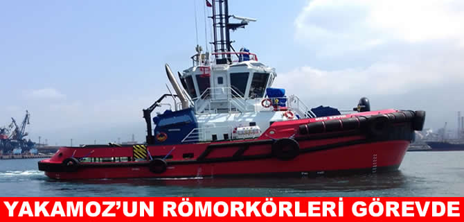 MED İskenderun ve MED Ceyhan römorkörleri göreve başladı