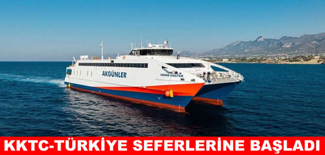 Akgünler KKTC-Türkiye seferlerine başladı