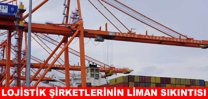 Mersin limanında yük isyanı: 24 gün sonraya sıra veriliyor