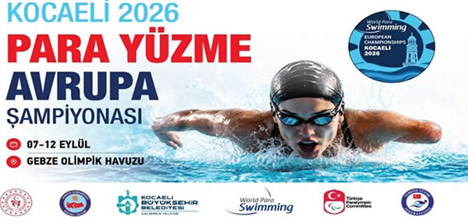 Avrupa Para Yüzme Şampiyonası Kocaeli’de yapılacak