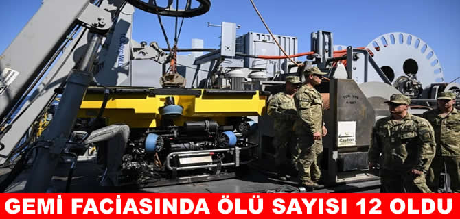 Girne'deki gemi faciasında ölü sayısı 12'ye yükseldi