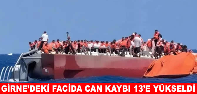 Girne'deki gemi faciasında can kaybı 13'e yükseldi