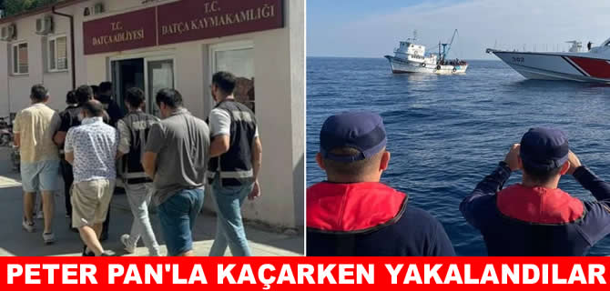 9 FETÖ'cü "Peter Pan" adlı teknede yakalandı