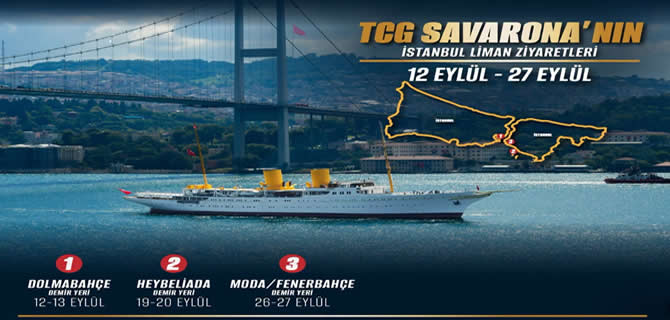 Tarihi gemi Savarona, Boğaz'ın sularına geri döndü