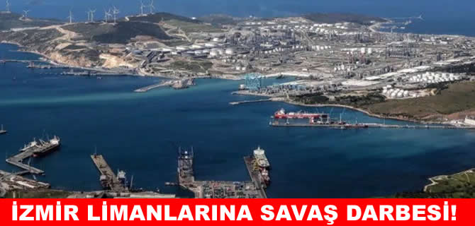 İzmir limanlarında konteyner trafiği geriledi!