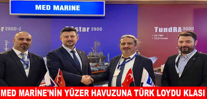 Med Marine yüzer havuz inşasına başladı