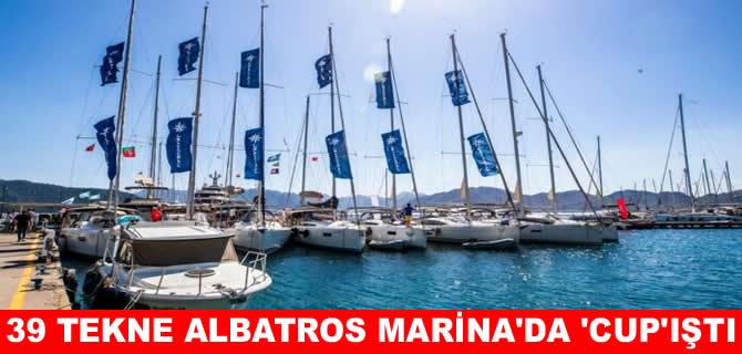 39 yelkenli Albatros Marina’da ‘Cup’ıştı